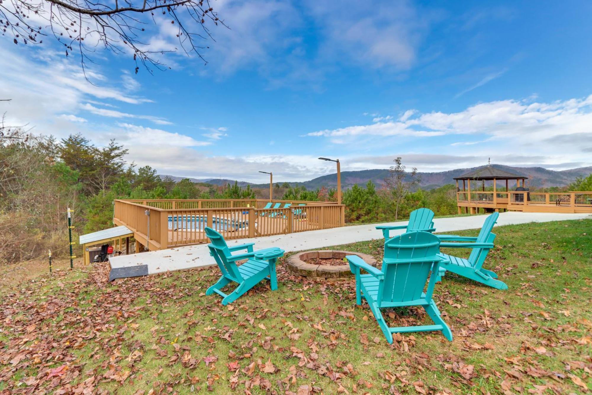 Stunning Copperhill Retreat With Mountain Views! 빌라 외부 사진